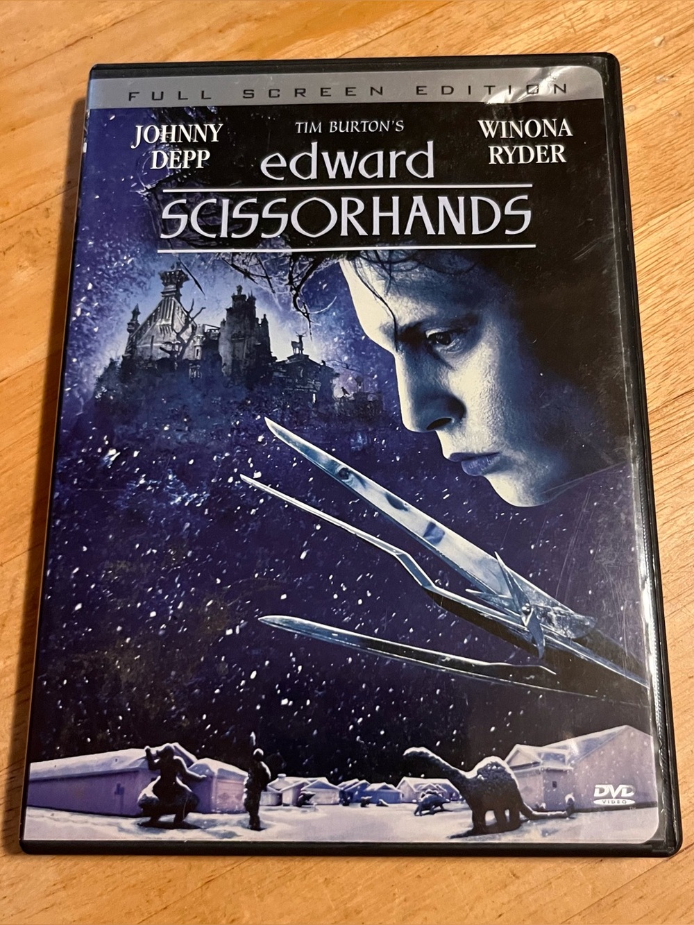 Edward Scissorhands DVD Full Screen Edition
